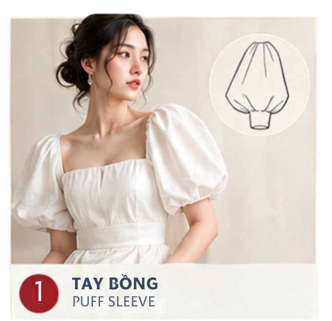 Tay Bồng - Puff Sleeve